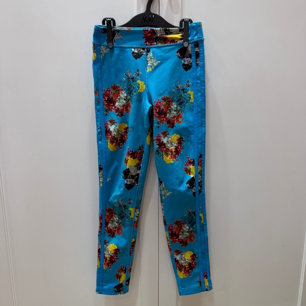 Ivy Park x Adidas Girls Floral Print Leggings